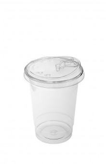 Strawless lid ø92 mm + Cup 12/14 oz ø92.5 mm | 500 set