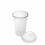 Strawless lid ø92 mm + Cup 16 oz ø92.5 mm | 500 set