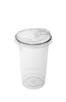 Strawless lid ø92 mm + Cup 18 oz ø92.5 mm | 500 set