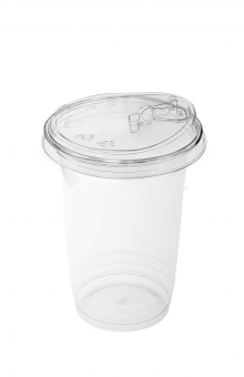 Strawless lid ø92 mm + Cup 20 oz ø92.5 mm | 500 set