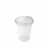 Strawless lid ø92 mm + Oval Cup 12 oz ø92 mm | 500 set