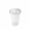 Strawless lid ø92 mm + Oval Cup 16 oz ø92 mm | 500 set