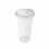 Strawless lid ø92 mm + Oval Cup 22 oz ø92 mm | 500 set