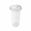 Strawless lid ø92 mm + Oval Cup 24 oz ø92 mm | 500 set